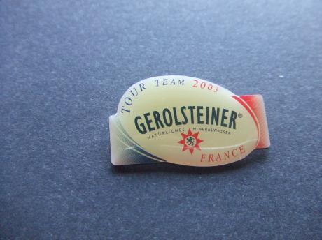Gerolsteiner mineraalwater tourteam 2003 tour de France